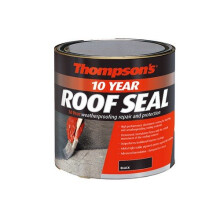 Ronseal 30146 Thompsons High Performance Roof Seal Black 4 Litre