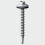 TIMco TIMco L32W16B Hex No.3 Self Drill Screw with 16mm Washer Silver Ruspert 5.5 x 32mm Box of 100 1