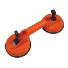 Faithfull FAISUCPAD2 Double Pad Suction Lifter 120mm Pads