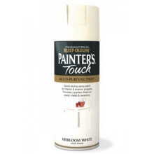 Rust-Oleum AE0050004E8 Painters Touch Heirloom White Satin Multi Purpose Spray Paint 400ml