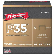 Arrow P35 Staples Size: 3/8" - 10mm Pack: 5040
