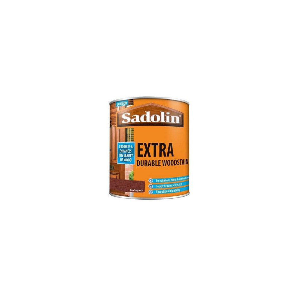 Sadolin SAD5028566 Extra Durable Mahogany Woodstain - 1 Litre