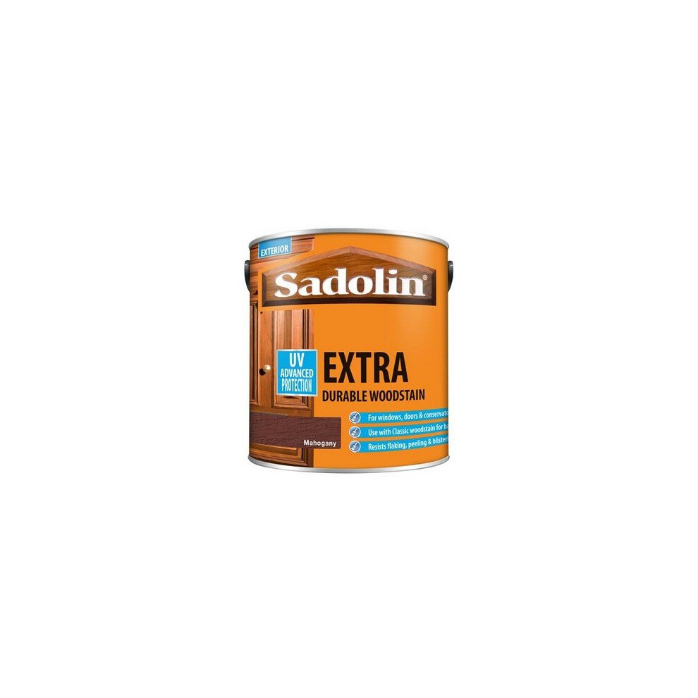 Sadolin 5028567 Extra Durable Woodstain Mahogany 2.5 Litre
