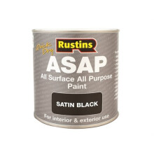 Rustins ASAPBL250 ASAP Verf Zwart 250Ml