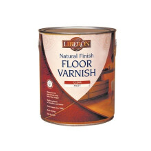 Liberon 003558 Natural Finish Floor Varnish Clear Matt 2.5 Litre