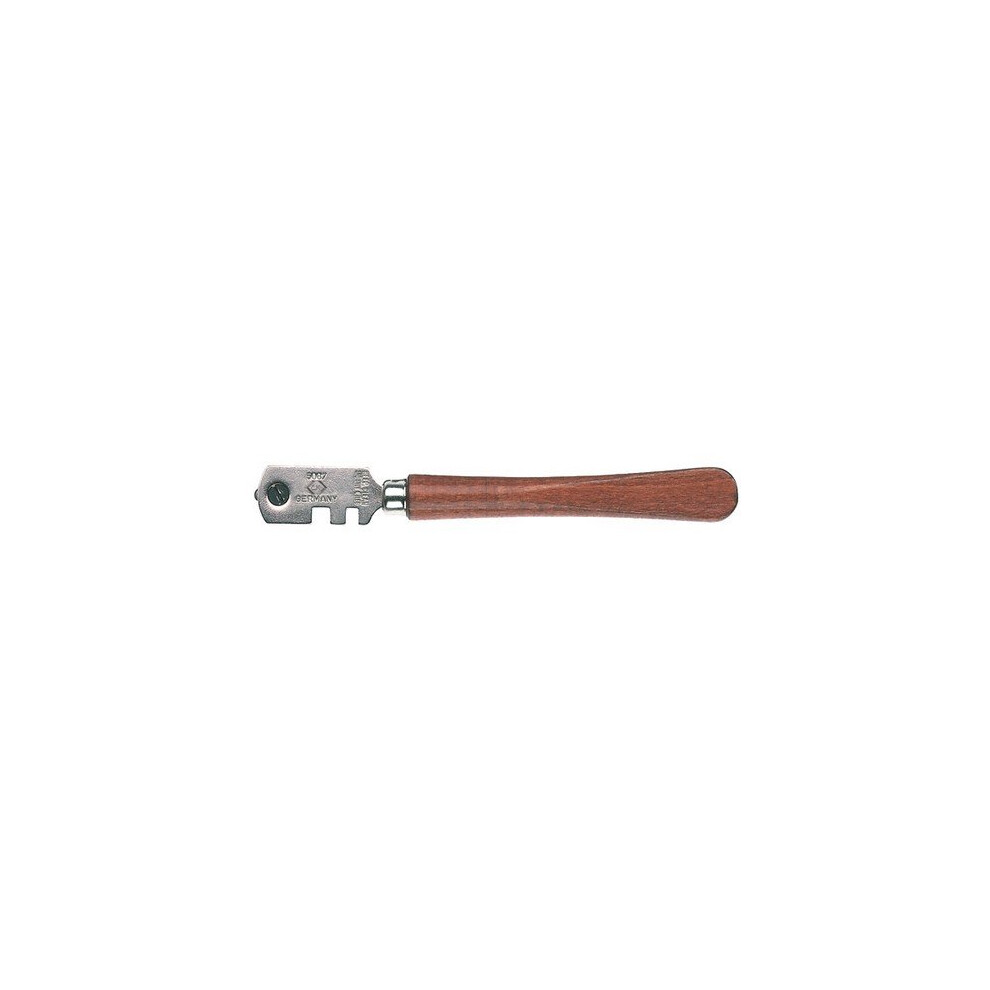 CK T5087 Glass Cutter Professional 6 Tungsten Carbide Wheel Wooden Handle