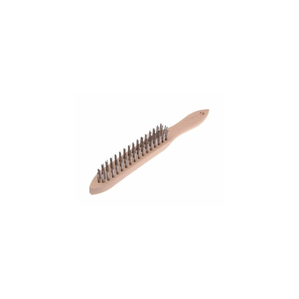 Faithfull FAI6803 680/3 Heavy-Duty Scratch Brush - 3 Row