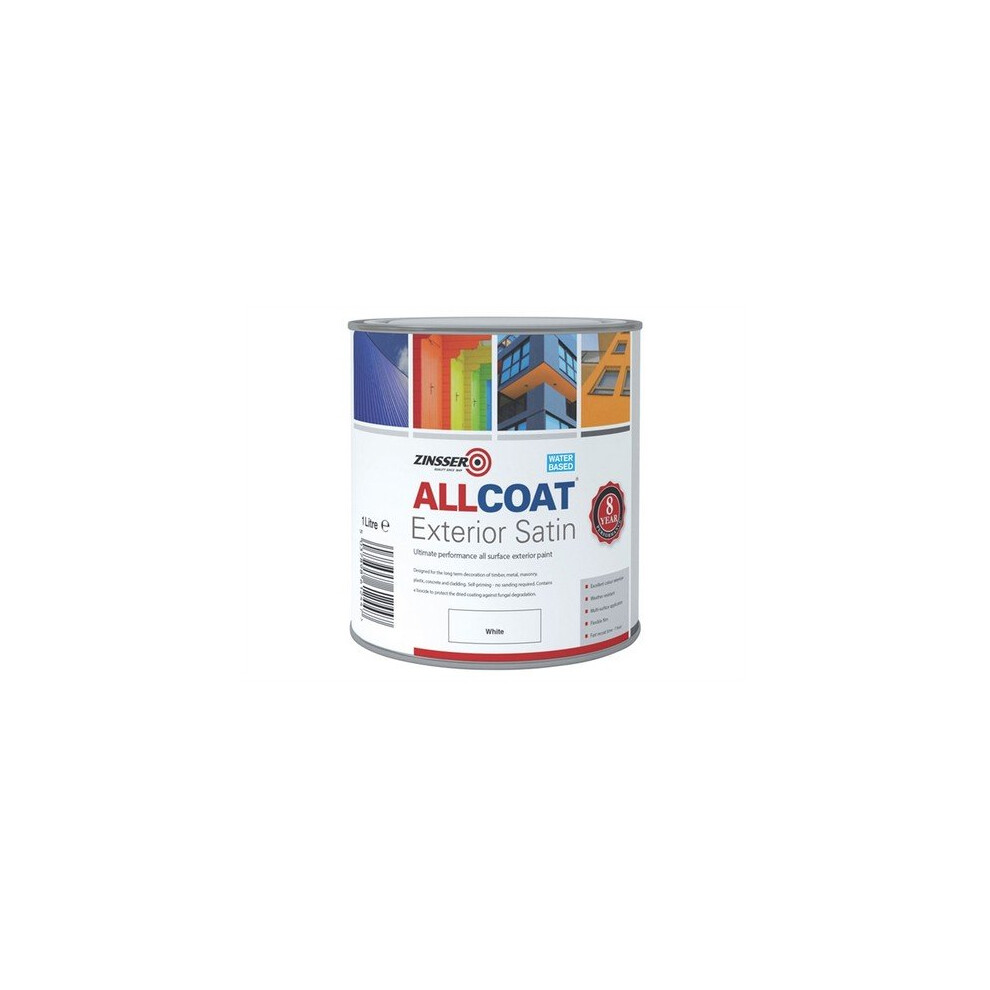 Zinsser ZN7200002D1 ALLCOAT Exterior White 1 Litre