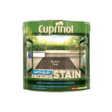 Cuprinol 5092617 Anti Slip Decking Stain Boston Teak 2.5 Litre