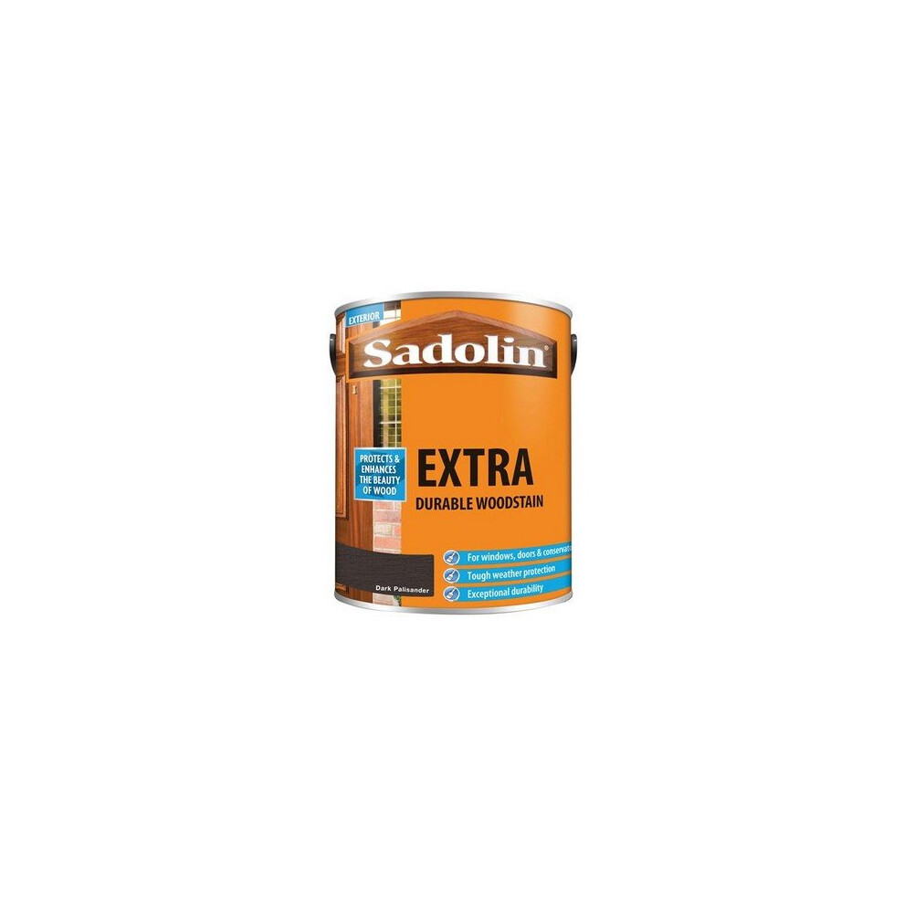 Sadolin 5028549 Extra Durable Woodstain Dark Palisander 5 Litre