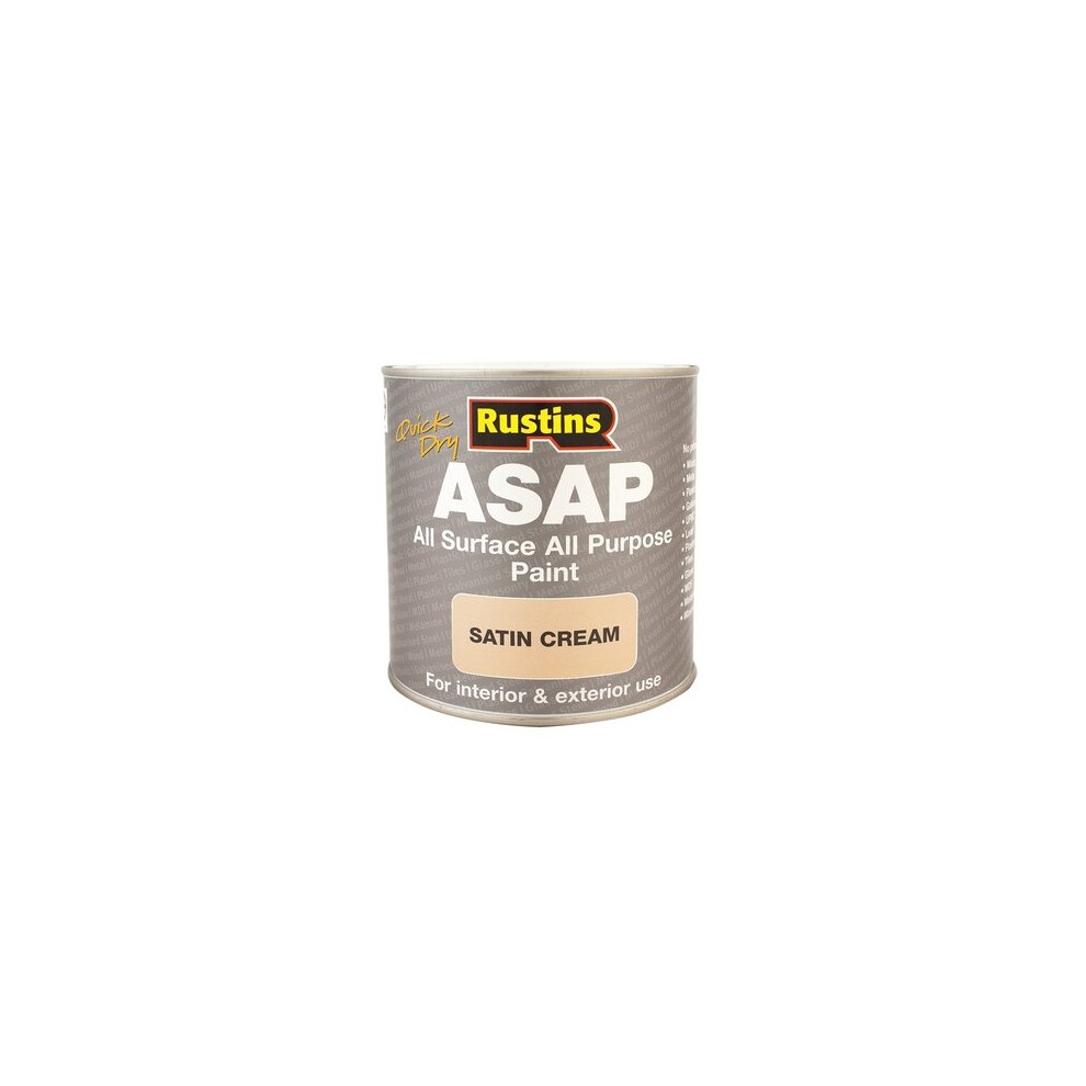 Rustins ASAPCM250 ASAP Paint Cream 250Ml