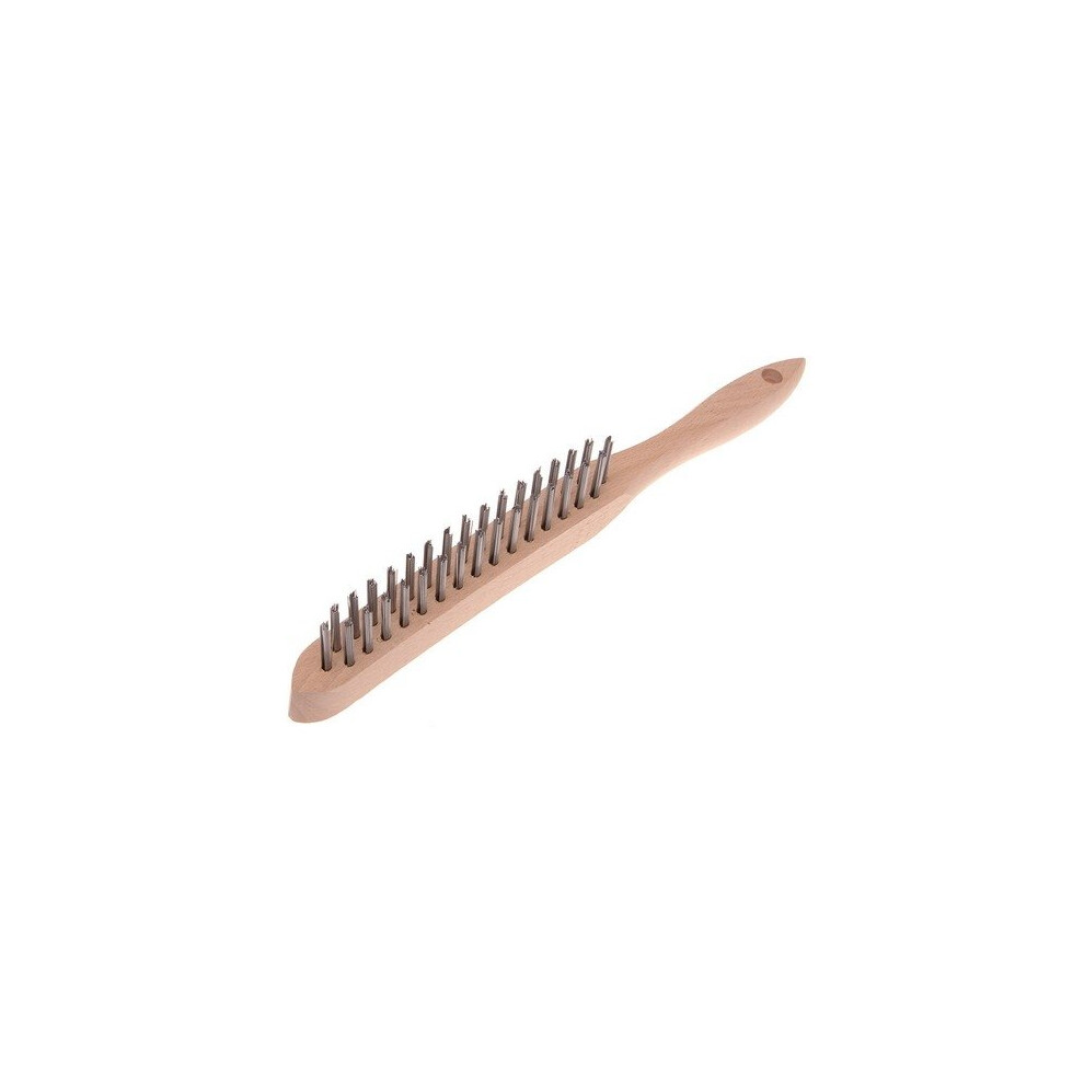 Faithfull FAI6802 680/2 Heavy-Duty Scratch Brush - 2 Row