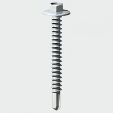 TIMco L38B Hex No.3 Self Drill Screw Silver Ruspert 5.5 x 38mm Box of 100