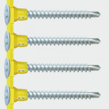 TIMco 00045COLLSD Collated Self Drill Drywall Screw BZP 3.5 x 45mm Box of 1,000
