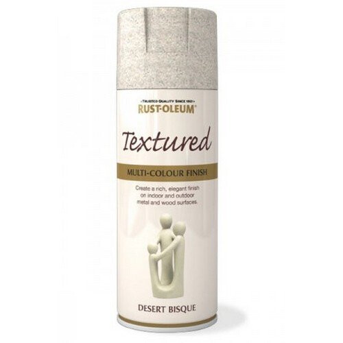 Rust-Oleum Rust-Oleum AE0080002E8 Textured Multi Colour Finish Desert Bisque Spray Paint 400ml
