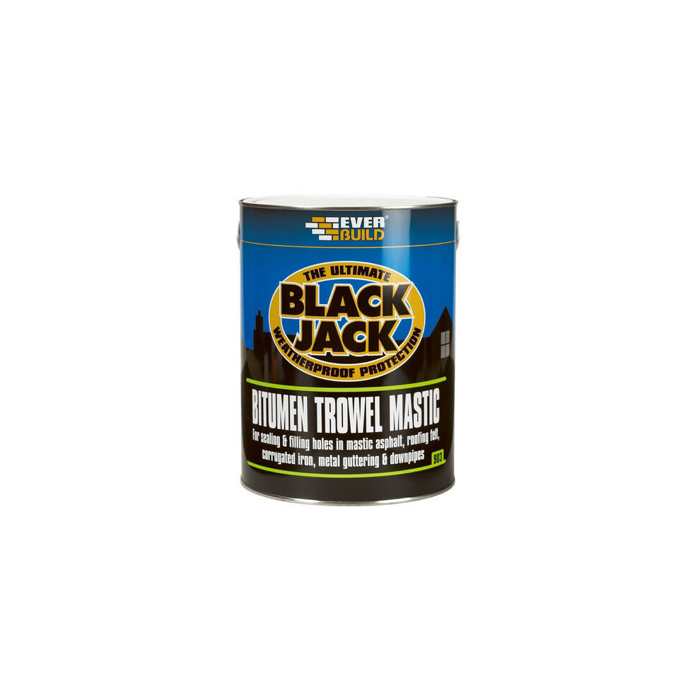 Everbuild 903 Bitumen Trowel Mastic 1 Litre