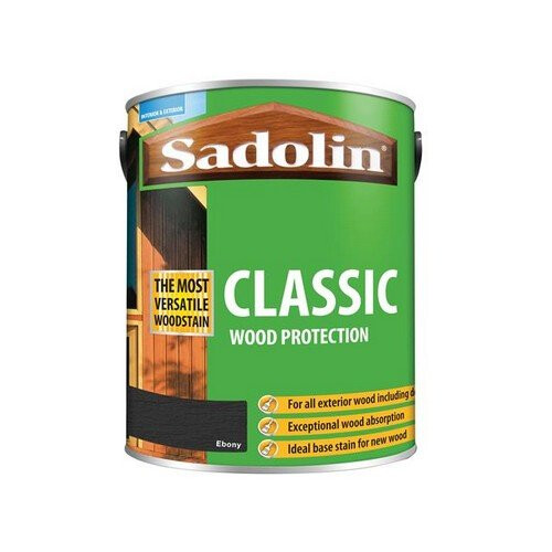 Sadolin Sadolin 5012924 Classic Wood Protection Ebony 5 Litre