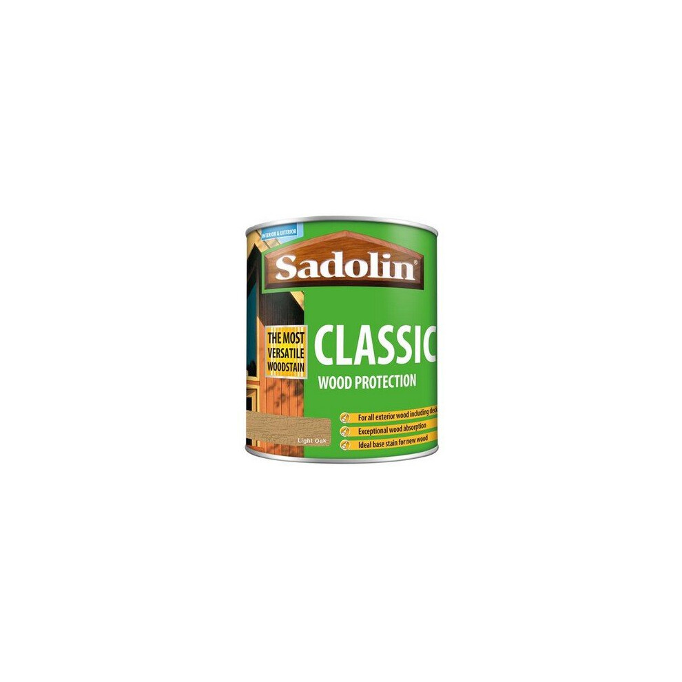 Sadolin 5028498 Classic Wood Protection Light Oak 1 Litre