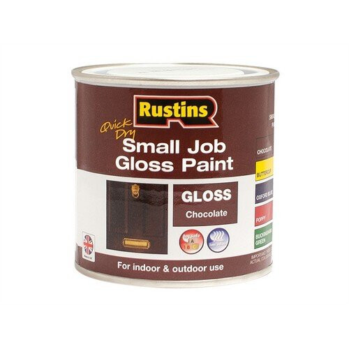 Rustins Rustins GPCHW250 Γρήγορο στέγνωμα μικρής εργασίας γυαλιστερό χρώμα σοκολάτα 250ml
