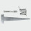 TIMco TIMco 427562 Pedestrian Gate Kit Galv 14" 1
