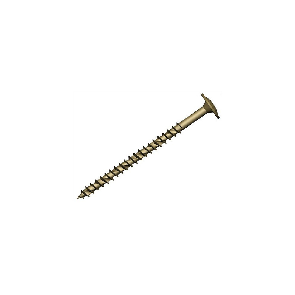 Forge FFCS8300 Wafer Head Torx Compatible Construction T40 Screws Tan 8 x 300mm Tub of 25
