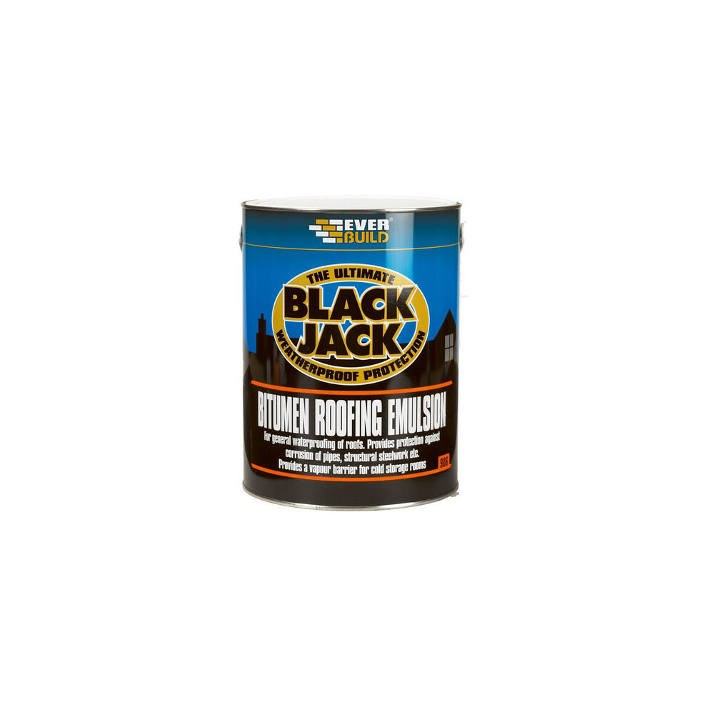Everbuild 906 Bitumen Roofing Emulsion 5 Litre