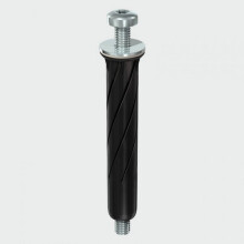 TIMco STBLACK65 Multi Fix Stella Fixing Black M5 x 65mm Box of 25