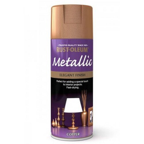 Rust-Oleum Rust-Oleum AE0110003E8 Metallic Elegant Metallic Copper Spray Paint 400ml