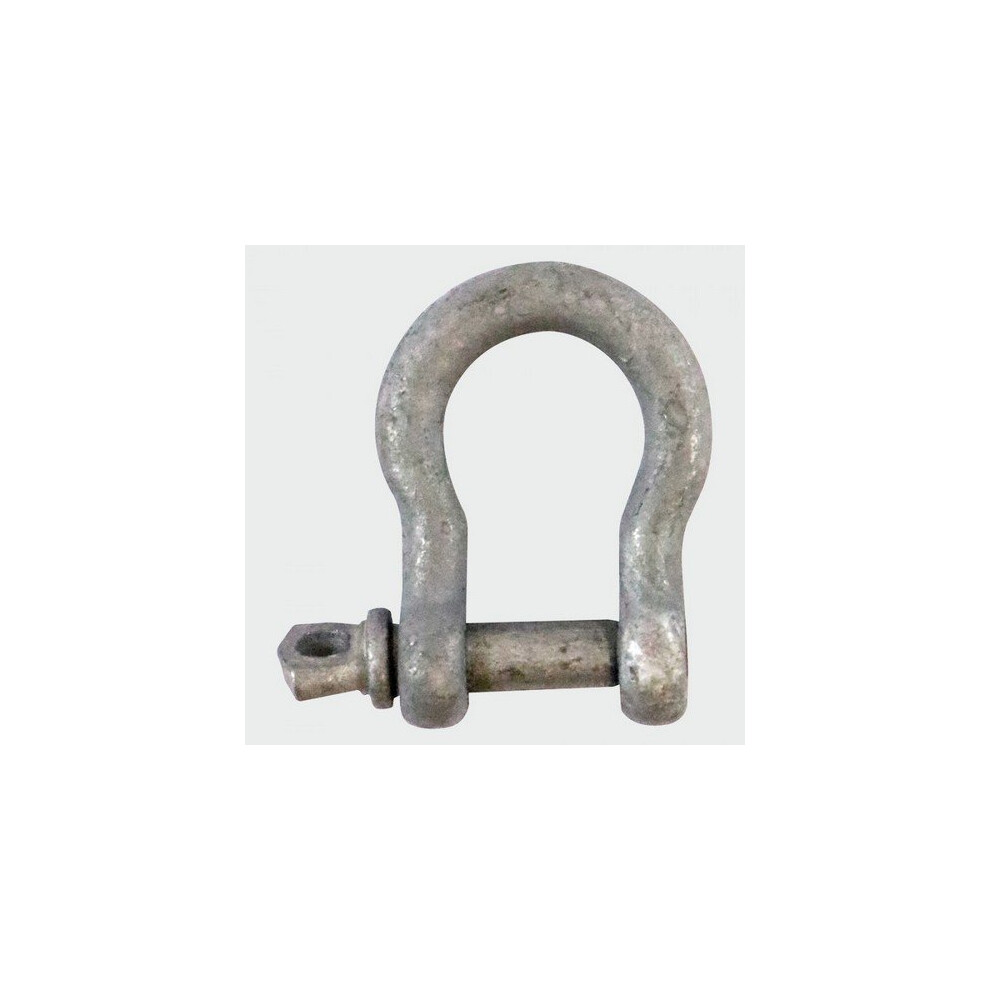 Timco 8Bsb Bow Shackle Galv 8Mm Pack Of 20 5055893375686