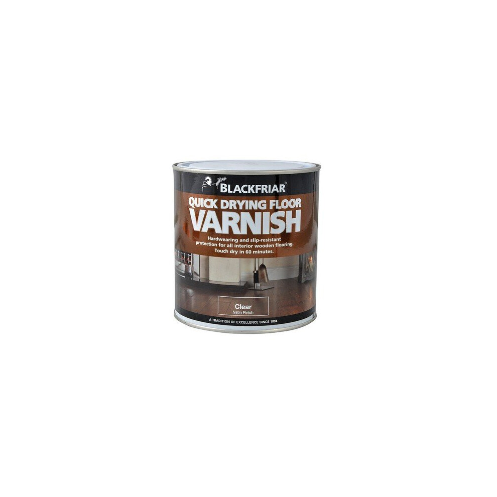 Blackfriar BF0270002D2 Duratough Floor Varnish Satin 1 Litre