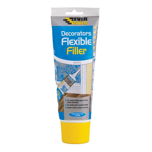 Everbuild Everbuild Flexible Decorators Filler White Easy Squeeze Tube