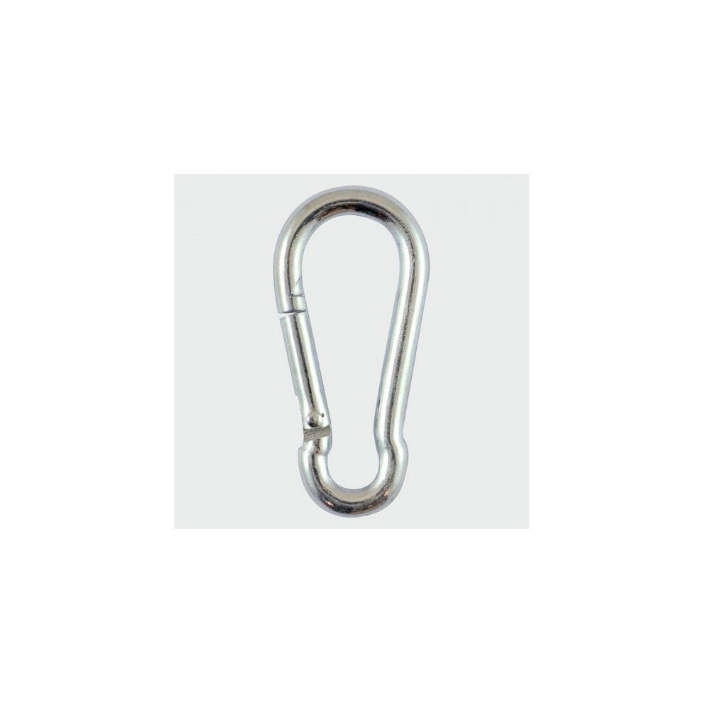 TIMco 5CHB Carbine Hook Zinc 5mm Pack of 10