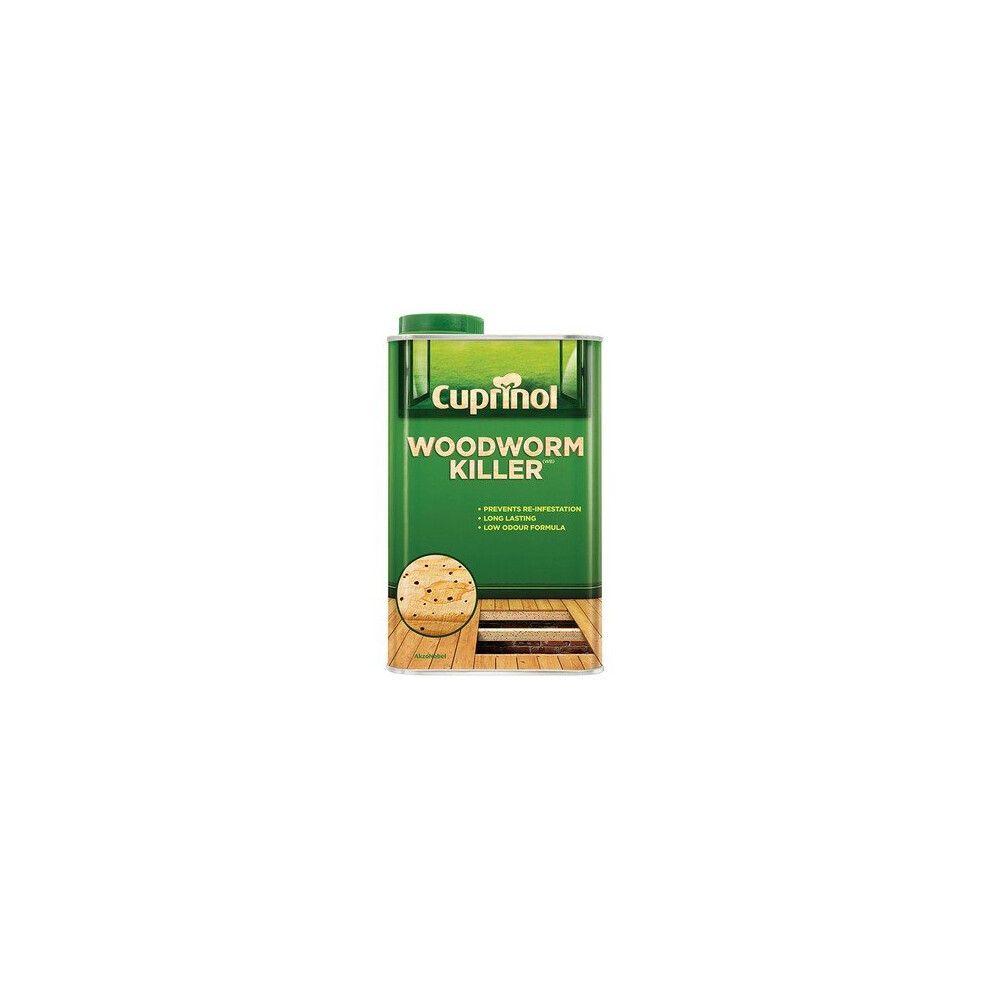 Cuprinol 5218654 Low Odour Woodworm Killer 1 Litre