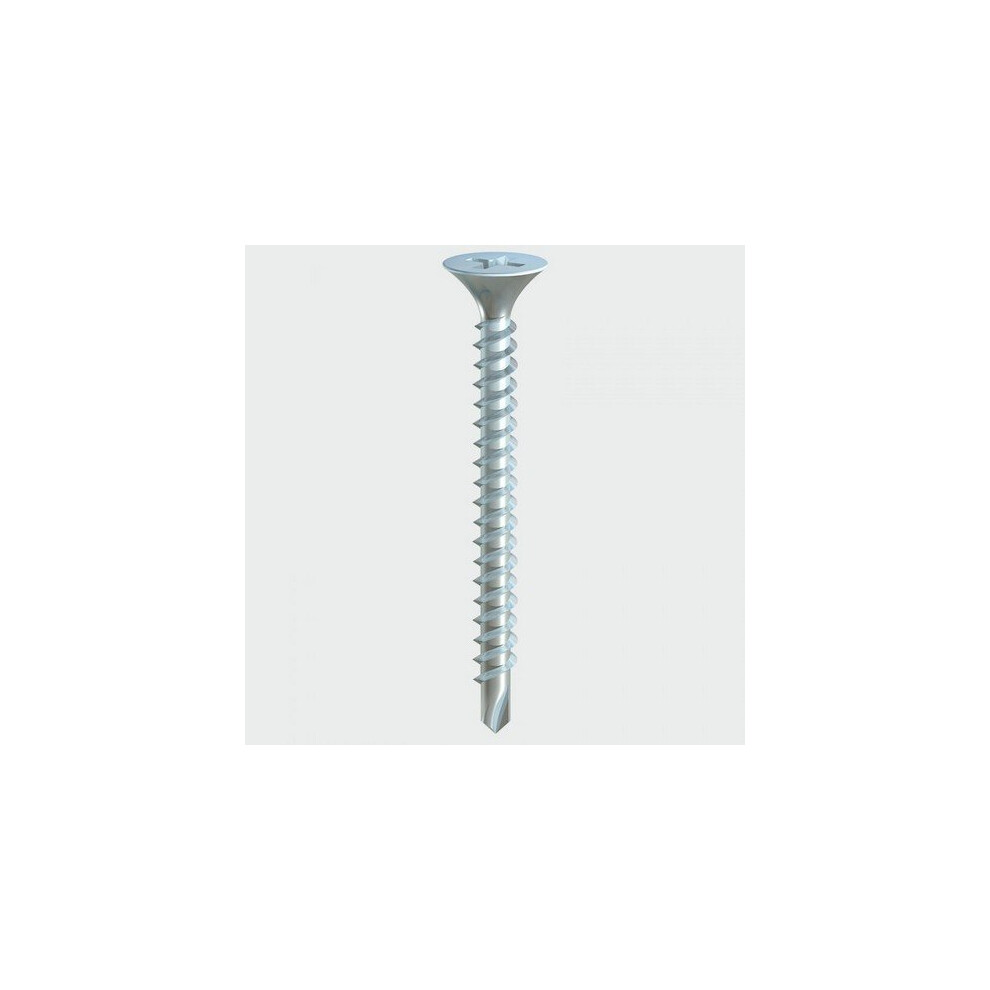 TIMco 00125PSDD Self Drill Drywall Screw PH2 BZP 4.8 x 125mm Box of 100
