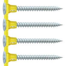 TIMco 00038COLDZYS Collated Fine Drywall Screw BZP 3.5 x 38mm Box of 1,000