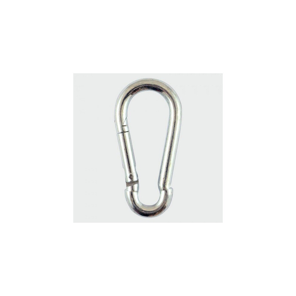 TIMco 8CHP Carbine Hook Zinc 8mm Pack of 5