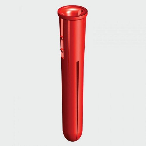 TIMco TIMco RPLUG Red Plastic Plug Box of 100