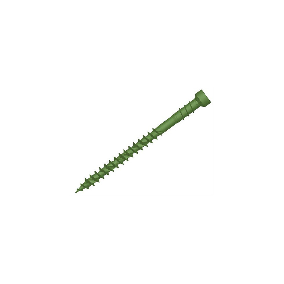 Forge FFDSC4550GT Reduced Head Torx Compatible Decking Screws Green 4.5 x 50mm Tub of 600