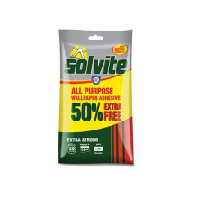 Solvite 1082225 Allzweck-Tapetenkleister Sachet 10 Rollen + 50% Gratis