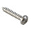 Forgefix Forgefix FPSTPP346SS Self-Tapping Screw Pozi Pan A2 SS  3/4in x 6 ForgePack 40 1
