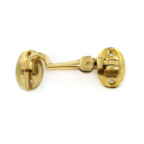 Securit S2555 Brass Cabin Hook Silent Type 200mm Pack Of 1