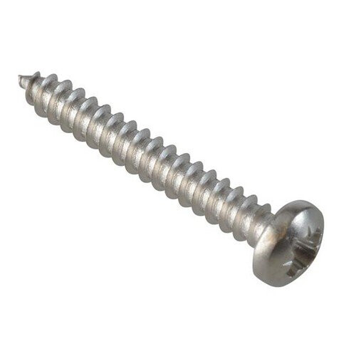 Forgefix Forgefix FPSTPP16SS Self-Tapping Screw Pozi Pan A2 SS 1in x 6 ForgePack 30