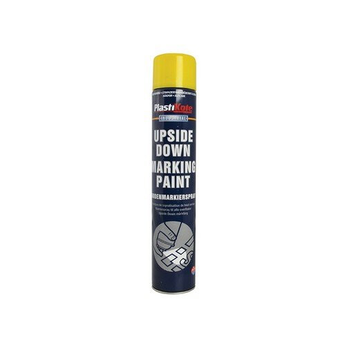PlastiKote Plasti-Kote PKT6002 Upside Down Mark Paint Yellow 750ml