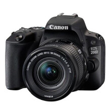 Canon EOS 200D Schwarz + EF-S 18-55mm f/4-5,6 IS STM