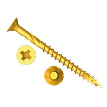 Forge FFP435Y ForgeFast Pozi Compatible Elite Performance Wood Screw ZY 4.0 x 35mm Box of 200