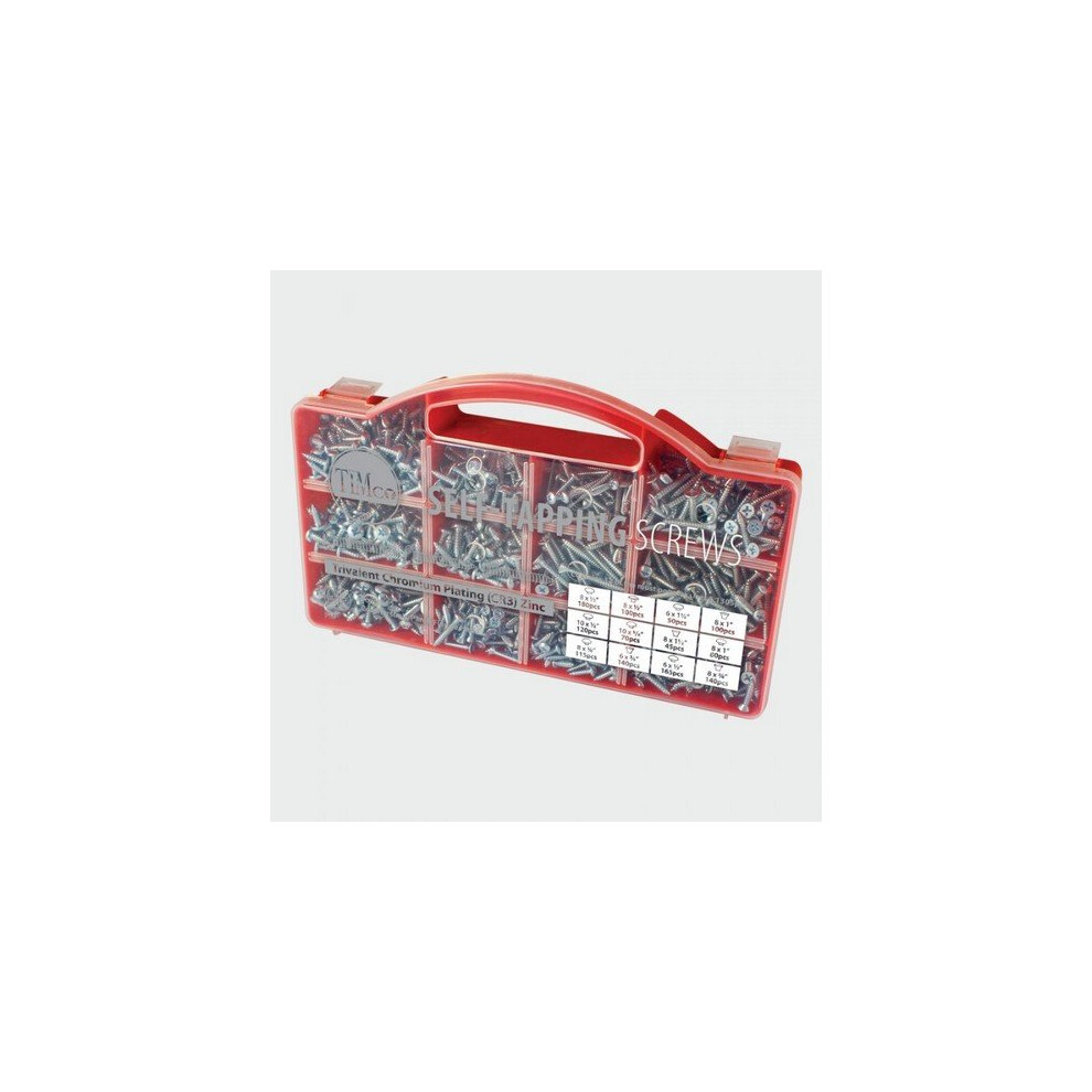 Timco Ststray Self Tapping Screw Mixed Tray