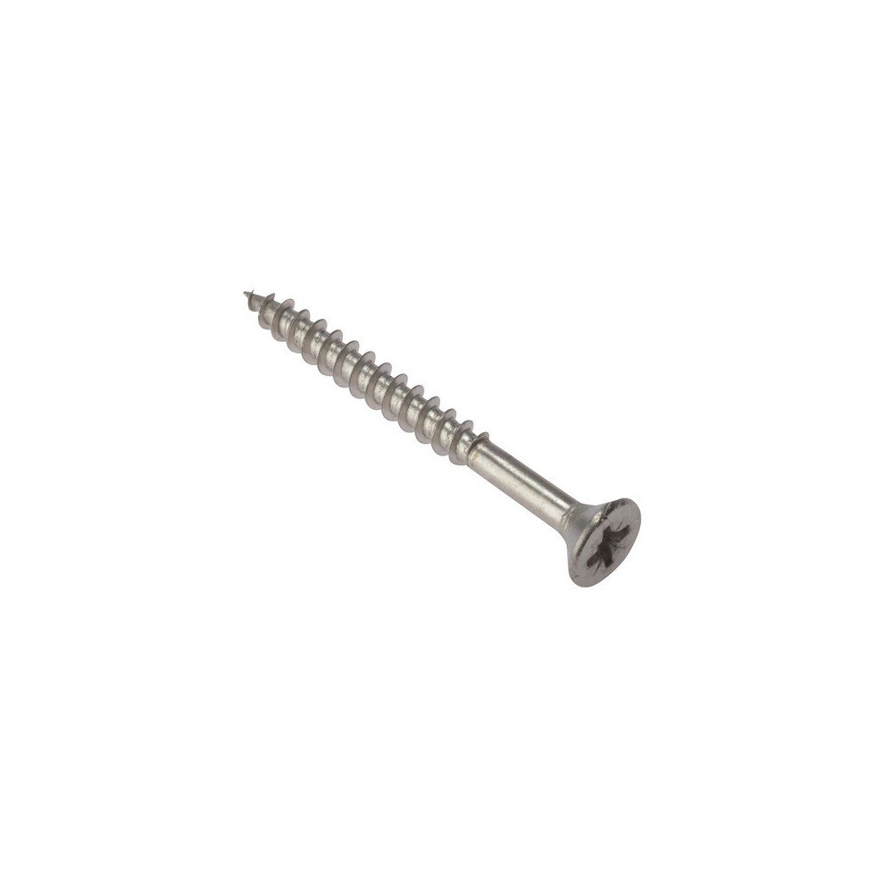 Forge POZI570SS Multi-Purpose Pozi Screw CSK ST Stainless Steel 5.0 X 70mm Box Of 100