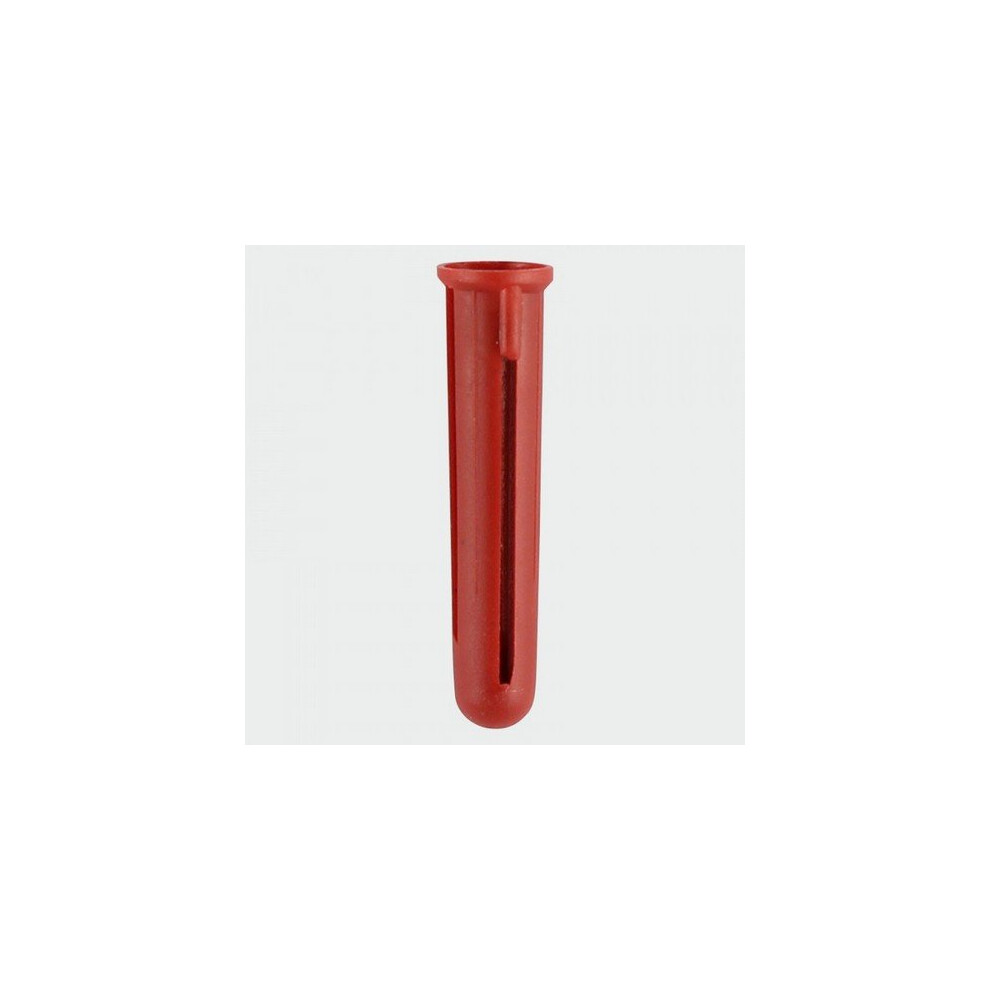 TIMco RPLUGP Red Plastic Plug Bag of 30