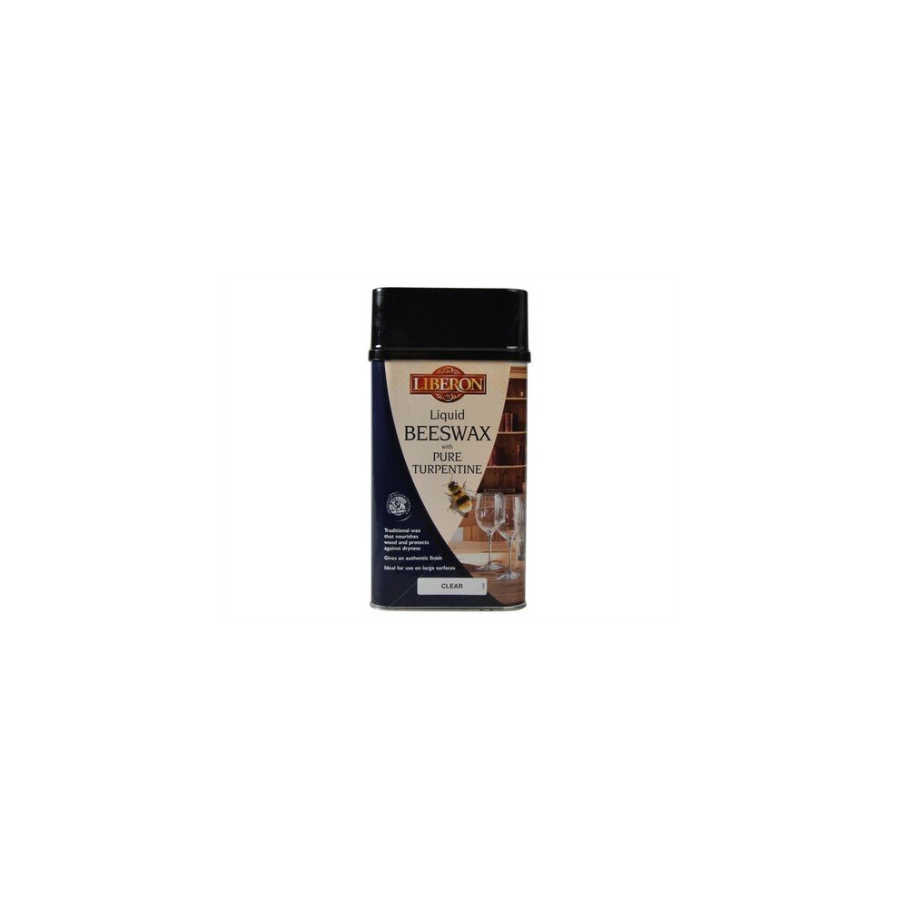 Liberon 003871 Beeswax Liquid Clear 1 Litre 3282390001721