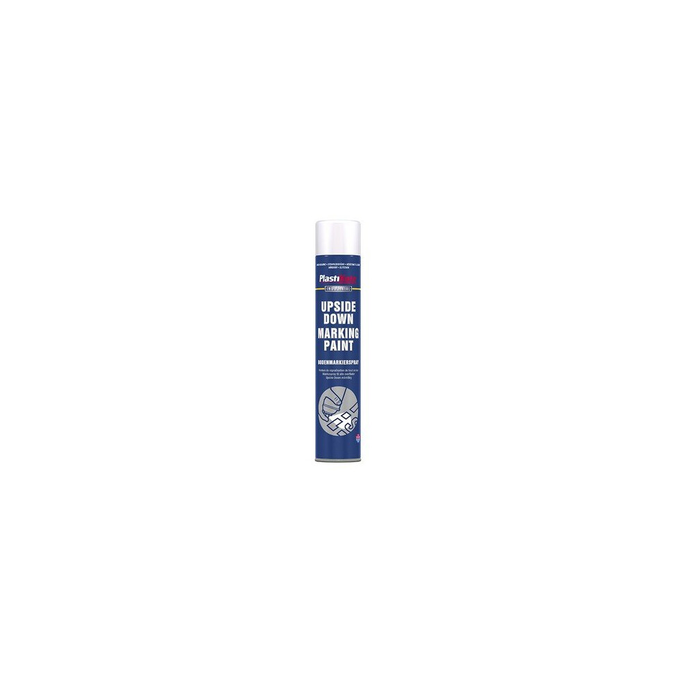 Plastikote Plasti-Kote Pkt6001 Upside Down Mark Paint White 750Ml
